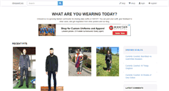 Desktop Screenshot of dressed.so